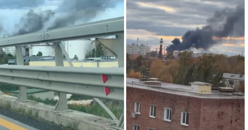 Ucrania atacó objetivos militares, un centro de datos y una refinería rusa a 1.900 kilómetros de su frontera