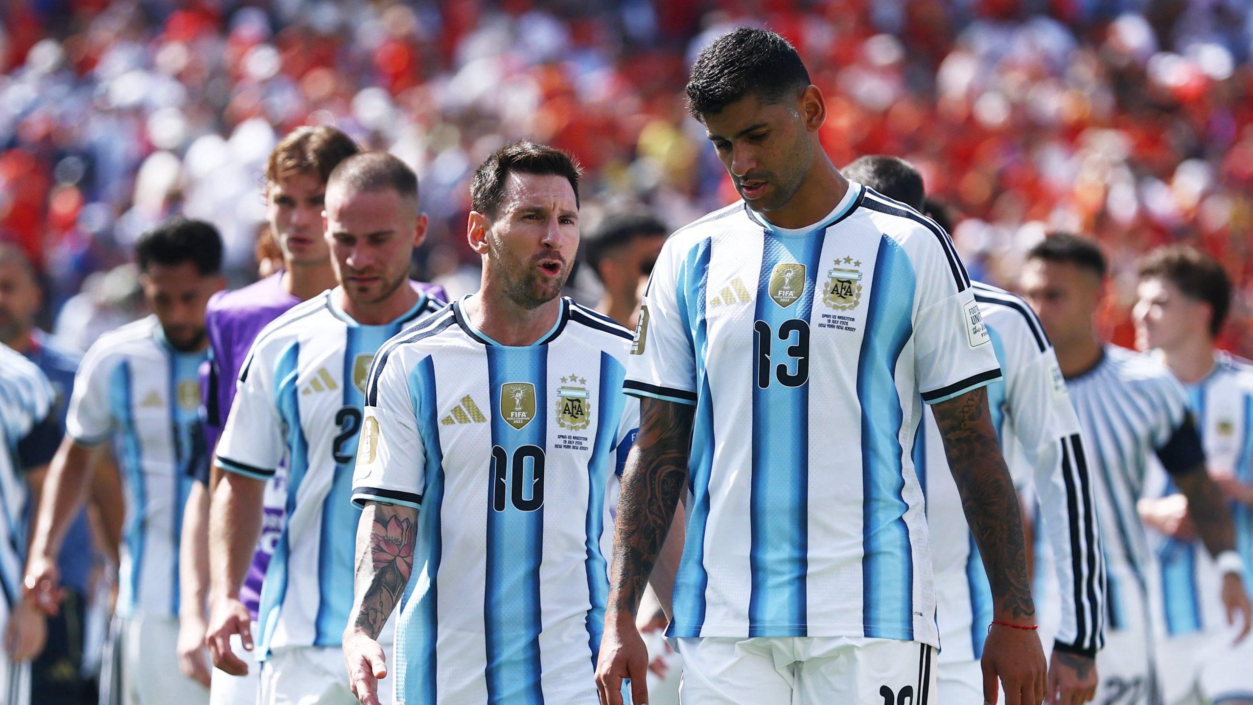Las sentencias del Cuti Romero sobre la Selección: qué pasó en la final del Mundial con España y quién debe usar la 10 que dejó Messi