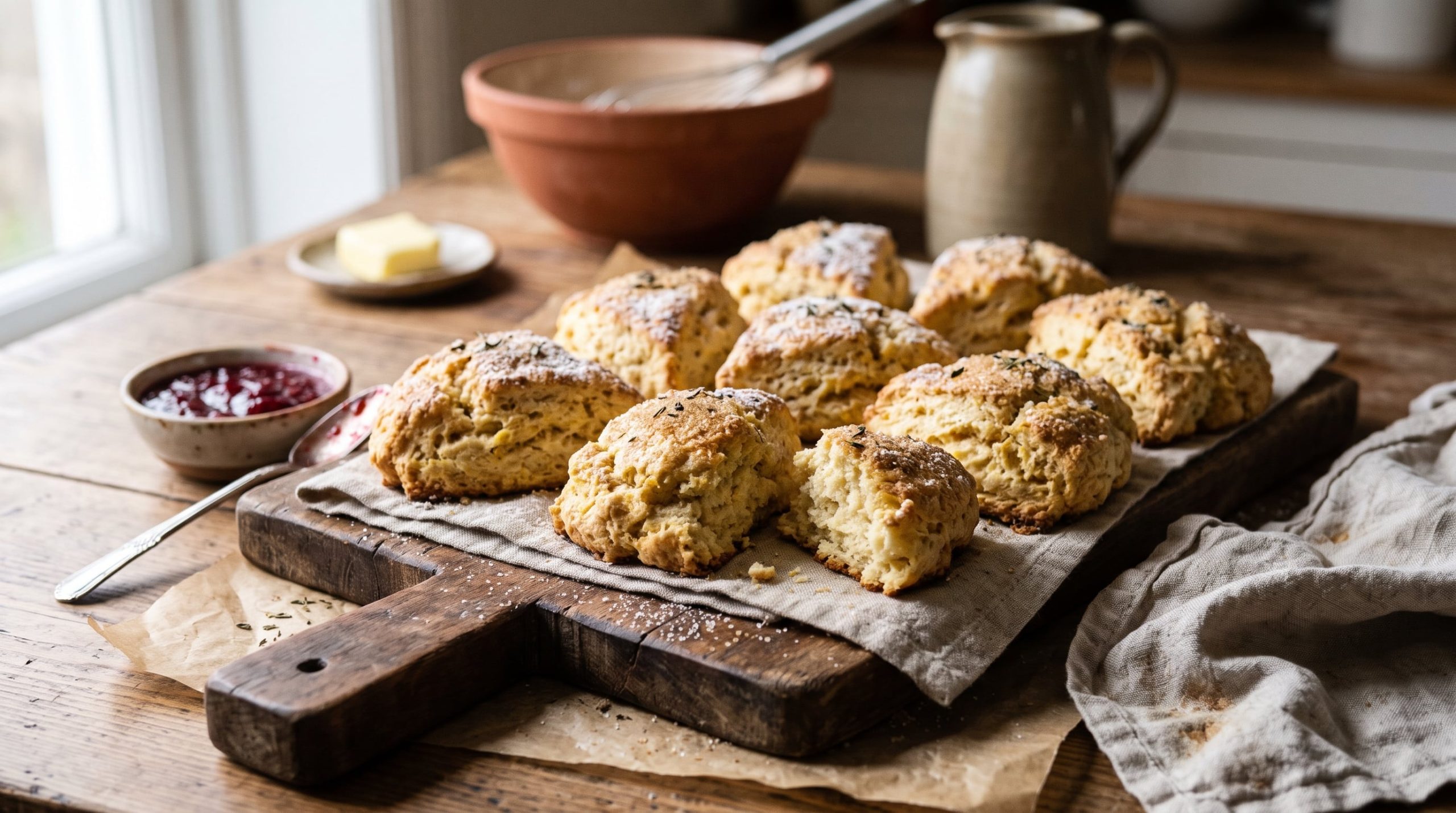Receta de scones de ricota, rápida y fácil
