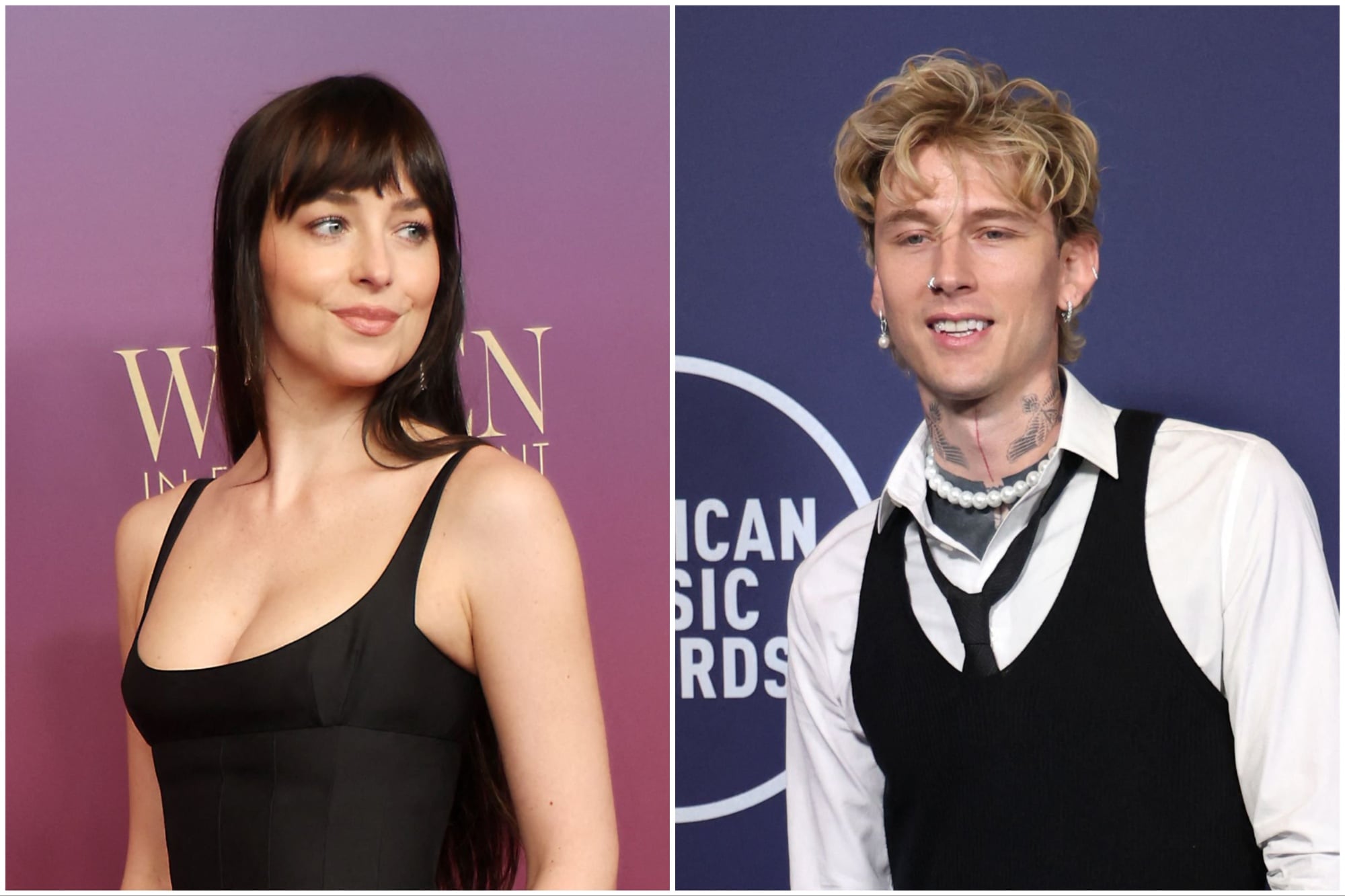 Dakota Johnson y Machine Gun Kelly, en medio de rumores de romance