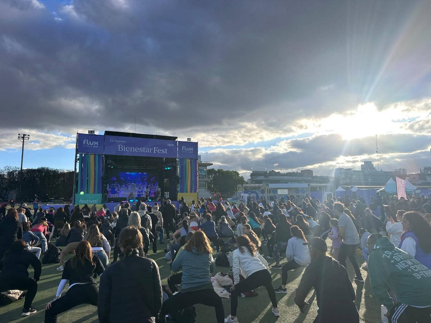 A toda fiesta: en un domingo increíble, miles de personas disfrutaron del Bienestar Fest en Palermo
