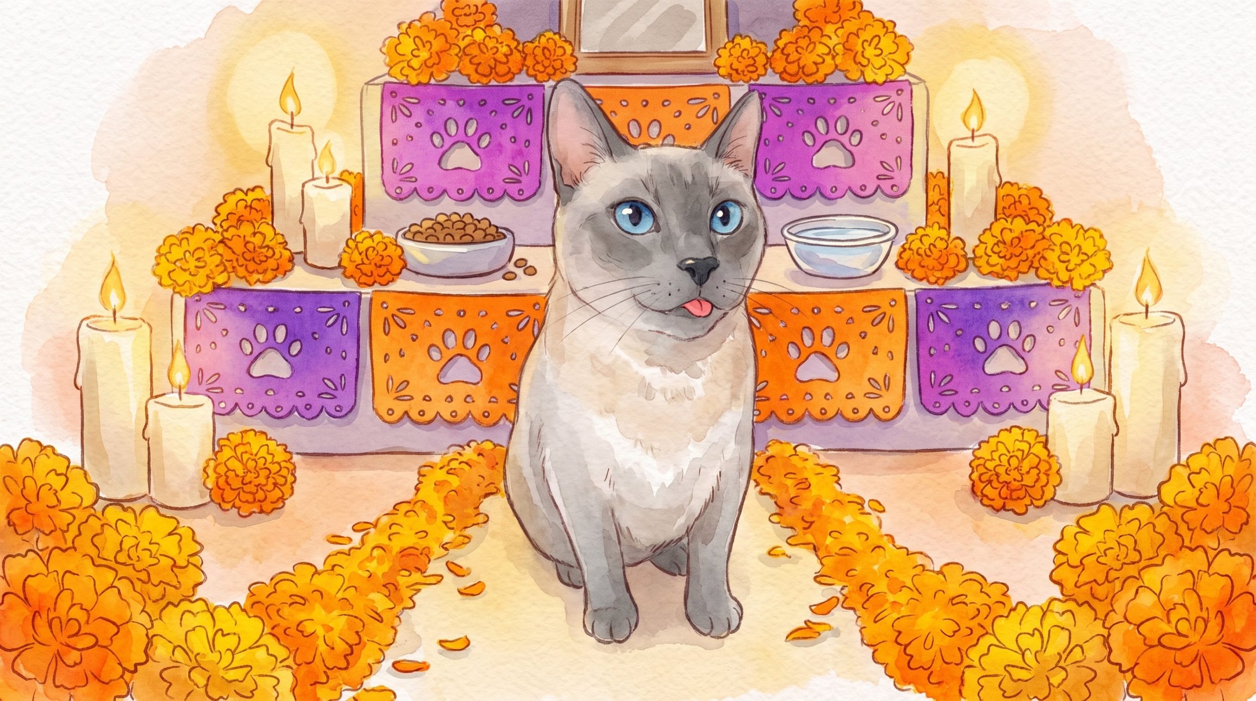 ¿Cuándo se pone la ofrenda de Día de Muertos para mascotas y qué elementos debe llevar?