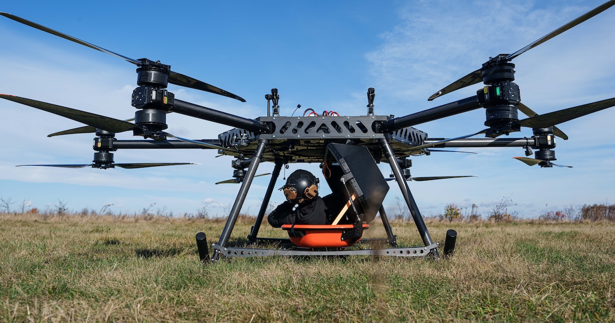 Ucrania desarrolló su primer dron aéreo para evacuar soldados heridos en la guerra con Rusia