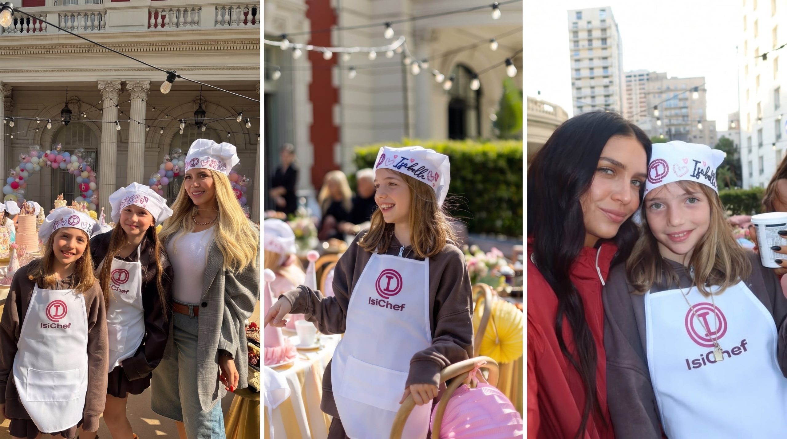 Con delantales personalizados y temática de MasterChef: así fue el increíble festejo de cumpleaños de Isabella Icardi, la hija de Wanda Nara