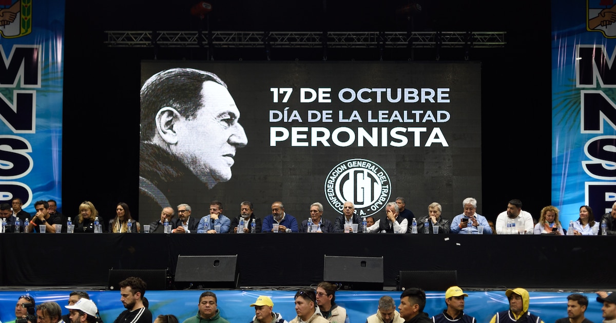 Acto sindical sin bombos y un festival de rock, cumbia y rap: cómo será el festejo de la CGT por el 17 de octubre