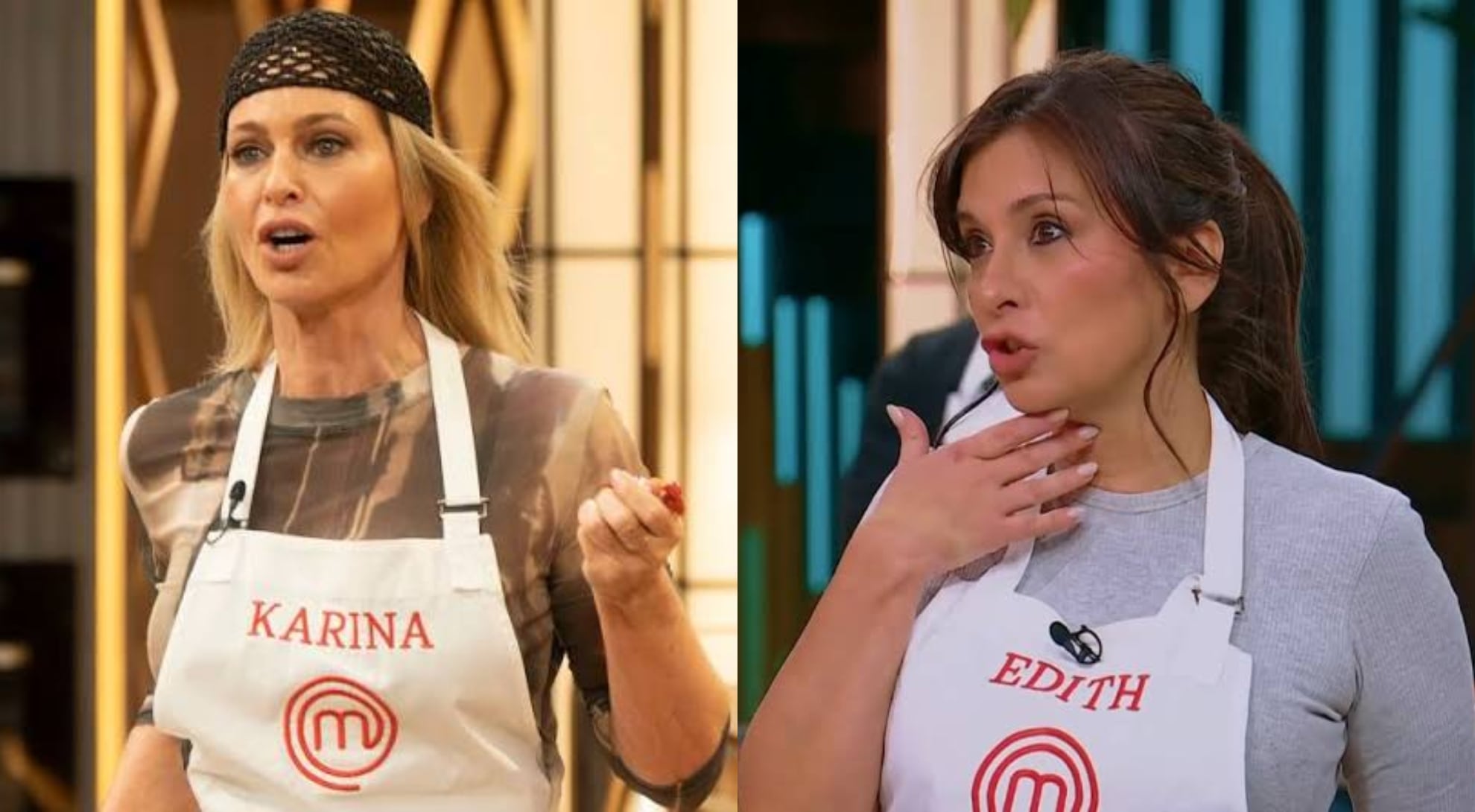 Karina Mazzocco contó la verdad de su tenso vínculo con Edith Hermida en MasterChef Celebrity: “A ella le dolió mucho”