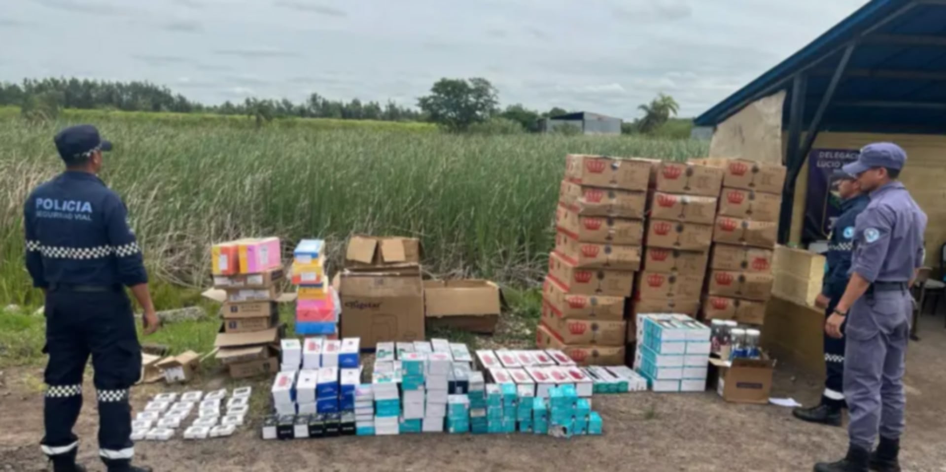 Transportaban mercadería ilegal valuada en más de $7 millones y fueron atrapados en Formosa