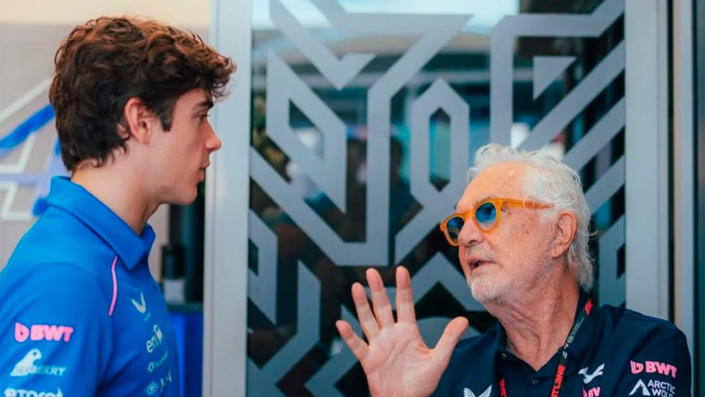 Qué dijo Flavio Briatore sobre el abandono de Colapinto en el GP de los Estados Unidos de Fórmula 1