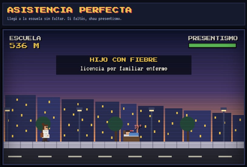 Sadop lanzó un juego virtual para visibilizar las consecuencias del presentismo en el sector docente