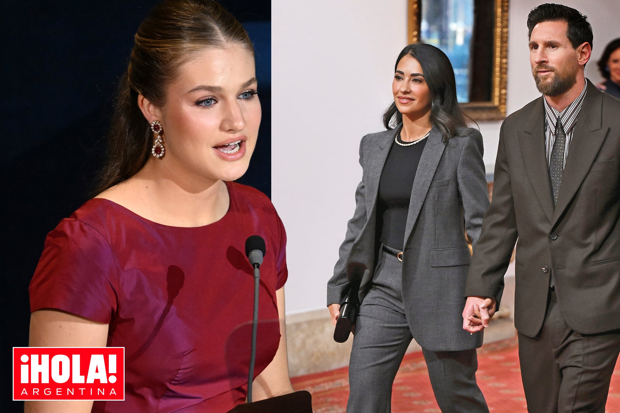 “Convirtió lo extraordinario en rutina”. Messi fue distinguido por la princesa Leonor: los detalles, los looks y el recuerdo de su padre
