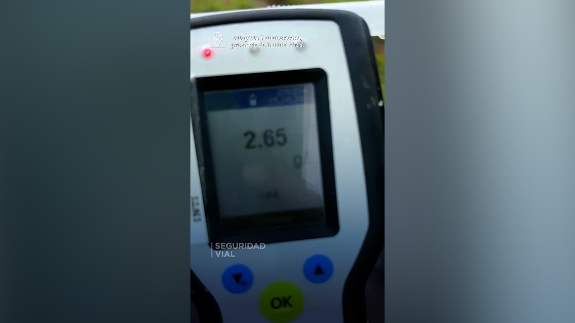 “No va a dar cero...”: un camionero  manejó desde Corrientes hasta Buenos Aires con 2,65 g/l de alcohol en sangre