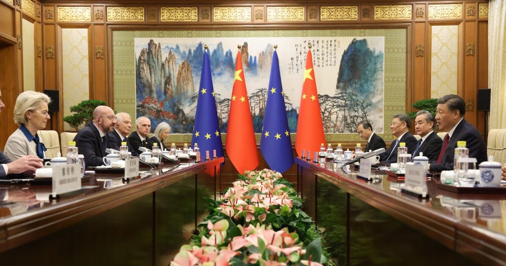 La Unión Europea ve crucial lograr “resultados tangibles” con China para evitar una guerra comercial