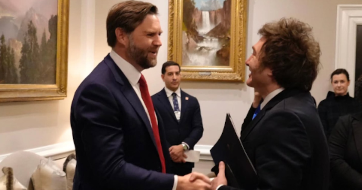 El vicepresidente de los Estados Unidos JD Vance visitará la Argentina en noviembre