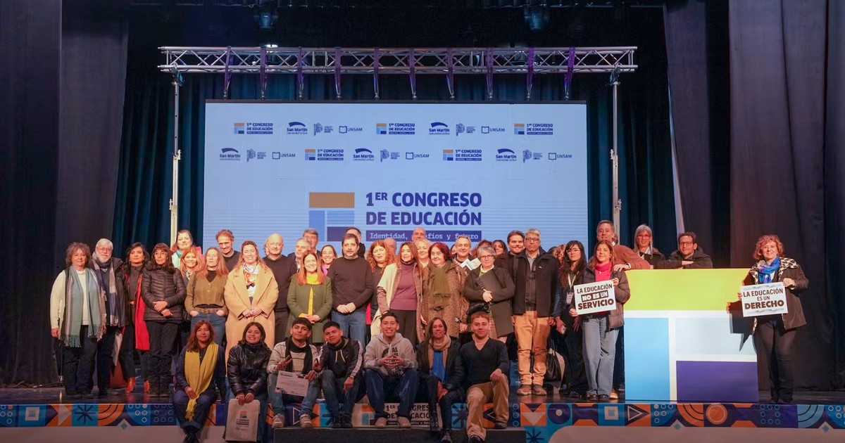 Convocan proyectos para el segundo Congreso de Educación de San Martín