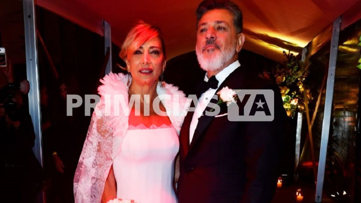 Emoción y música: las fotos del casamiento de Andrea Ghidone y Pablo Otero con muchos famosos presentes