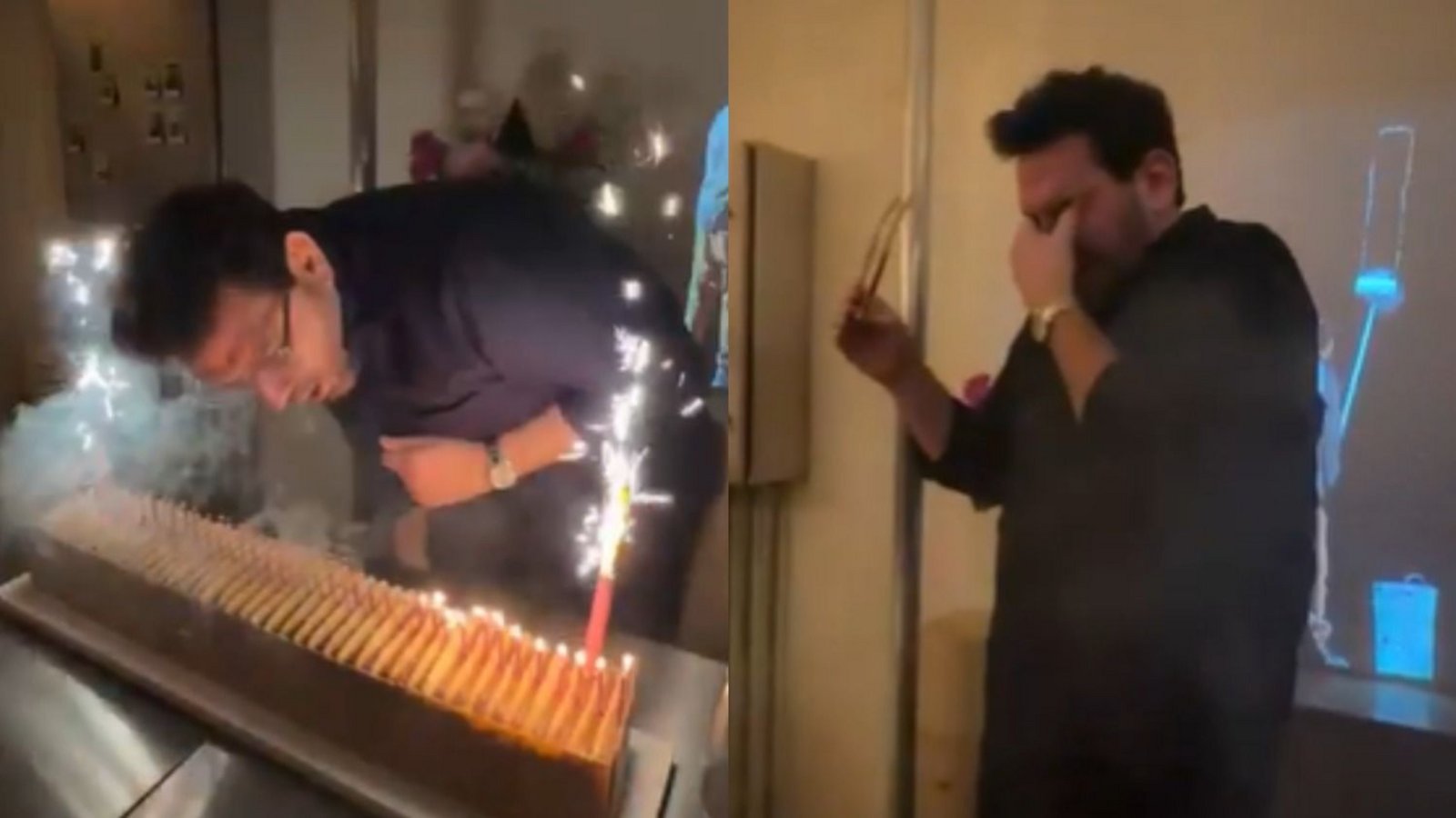 Quedó todo grabado: conmoción por el accidente que sufrió Betular en su cumpleaños