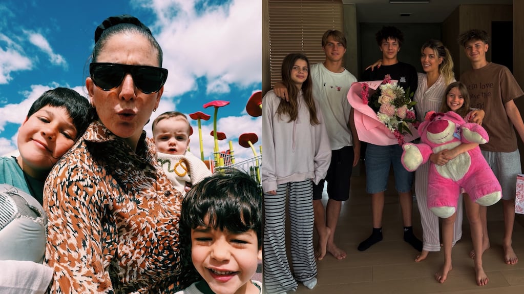 Las fotos y mensajes de las famosas por el Día de la Madre: de Juana Repetto a Wanda Nara