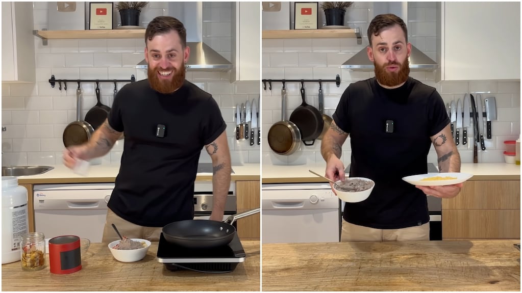 Alfredo Vozmediano, chef de 42 años: “Me levanto a las 9 y a las 11 desayuno con yogur, nueces de macadamia, frutos rojos, proteína en polvo y dos huevos”