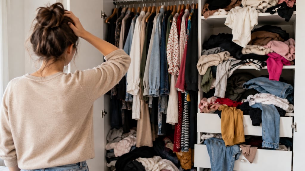 Psicólogos coinciden: tener el placard siempre desordenado es una señal de estrés, procrastinación y apego emocional