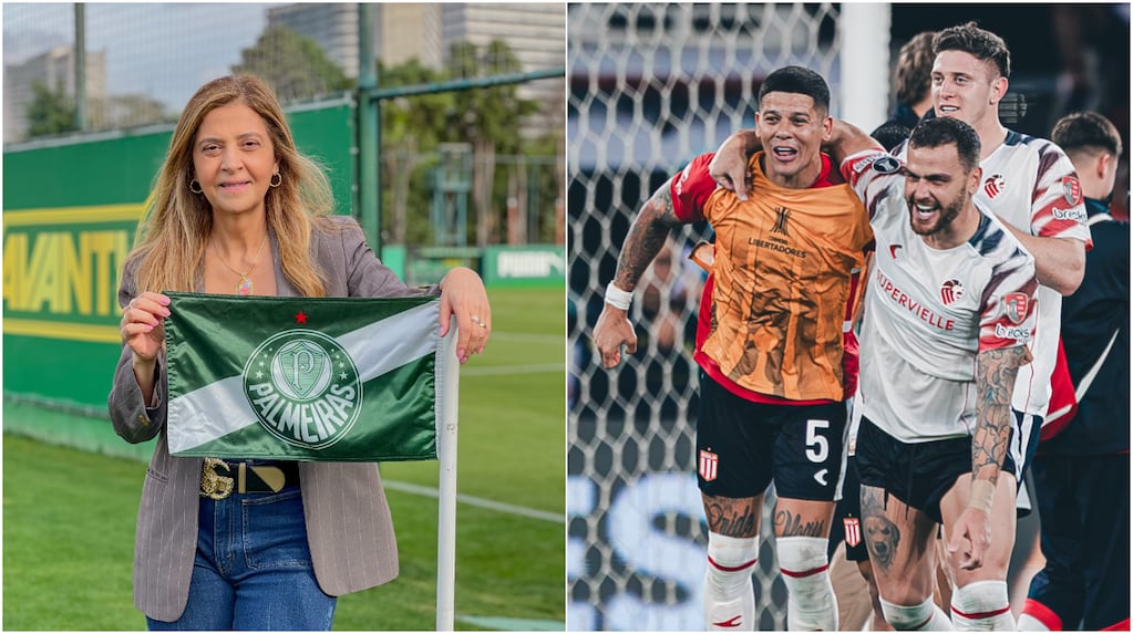 “Feo y ridículo”: la presidenta de Palmeiras defendió a Estudiantes y destrozó a Flamengo por su reclamo tras la inclusión de Rojo