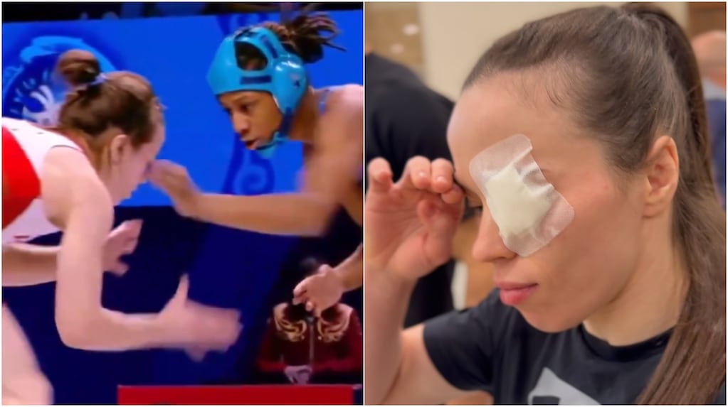 Escándalo en el Mundial de lucha: una atleta le metió los dedos en los ojos a su rival, la descalificaron y generó una gran polémica