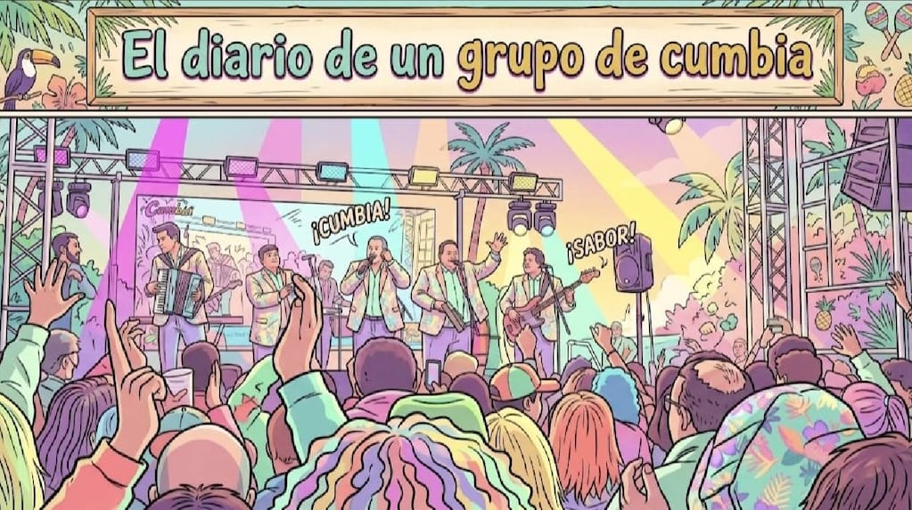 Diario de un día de gira con Los Palmeras: 16 hombres de negro, 60 minutos de fiesta y Santa Fe a sus pies