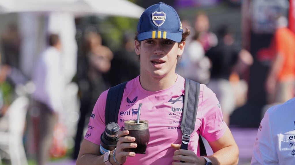 Colapinto correrá el GP de México mientras Boca juega el Superclásico y reveló cómo hará para seguir el partido