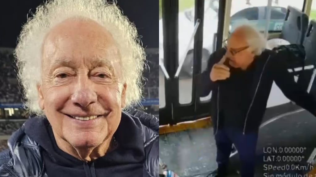 Guillermo Coppola llegaba tarde a una entrevista, se tomó un colectivo y el video es desopilante