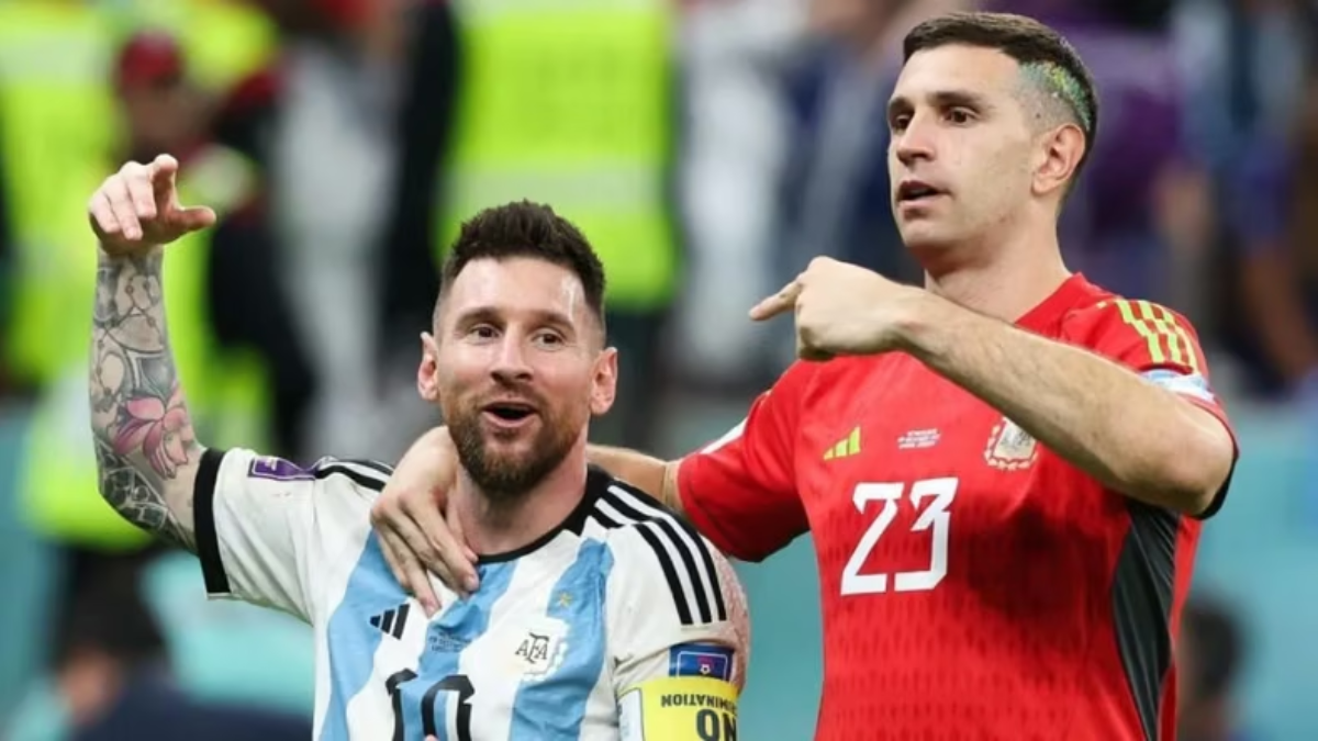 El emotivo homenaje que le hizo el Dibu Martínez a Lionel Messi en la previa de su despedida de la Selección Argentina