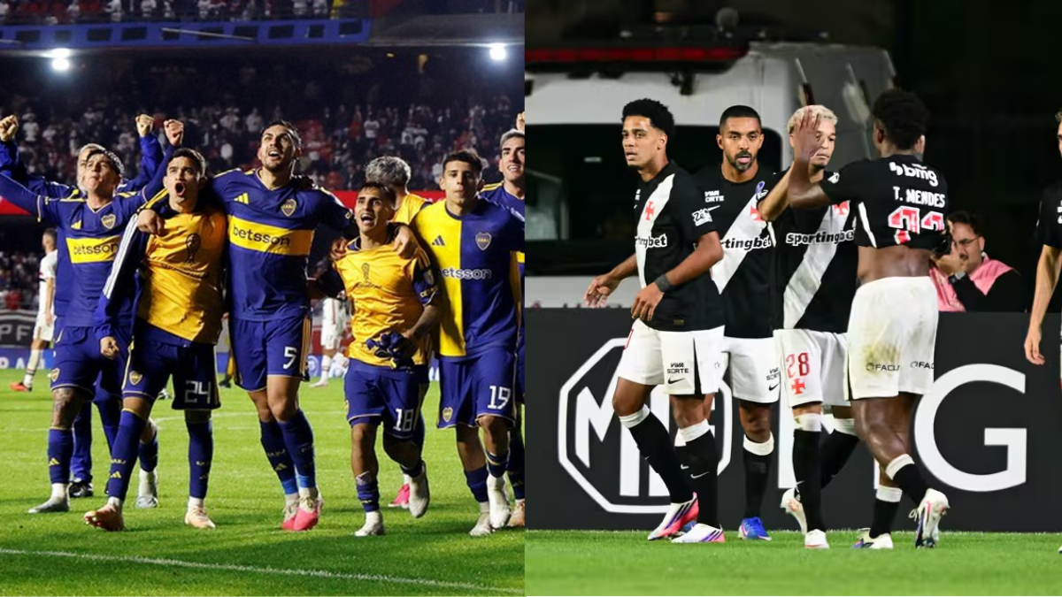 Cómo está el historial entre Boca y Vasco da Gama antes de cruzarse en la semifinal de la Copa Sudamericana