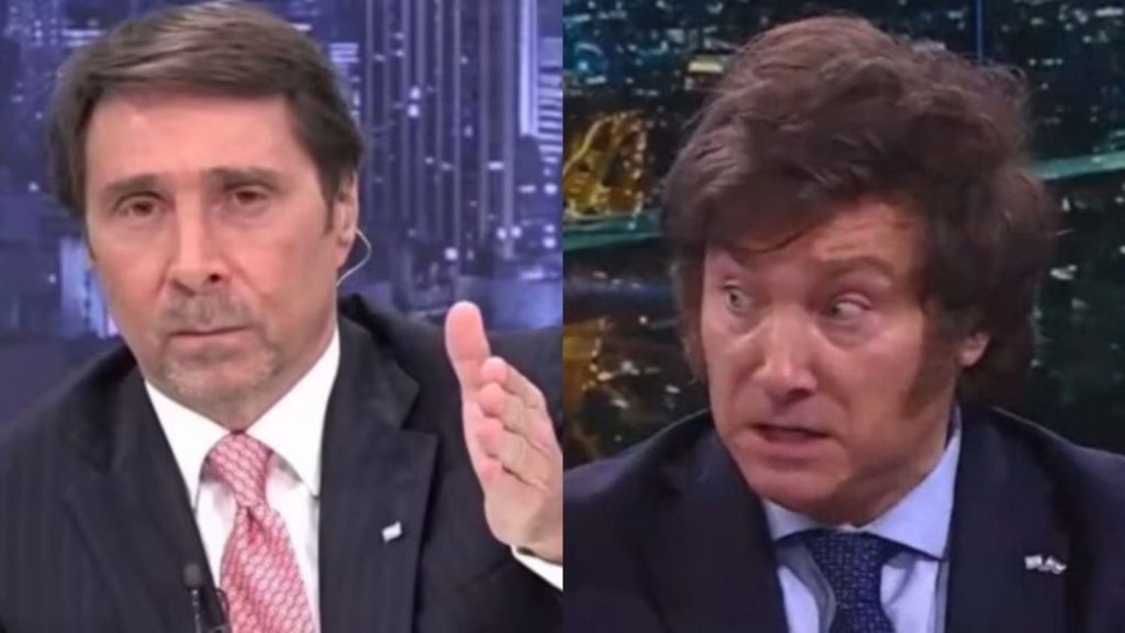 Feinmann le soltó la mano a Milei en vivo por sus dichos contra los periodistas: "Amenaza la libertad de prensa"