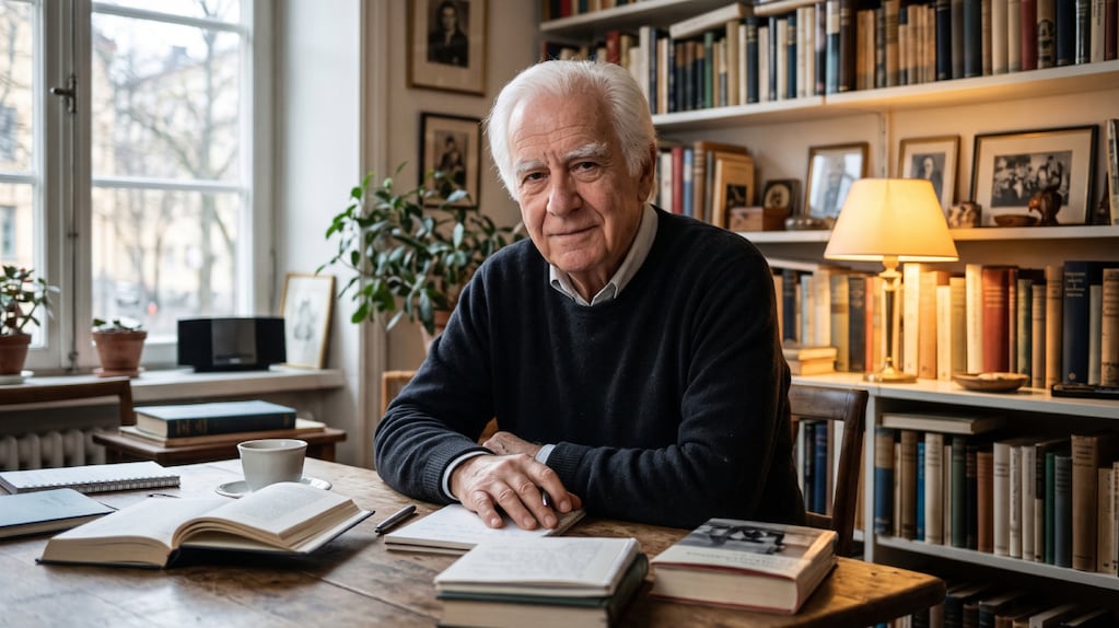La frase del día de Theodor Kallifatides, escritor de 88 años: “Los jóvenes sufren hoy un estrés tremendo que nosotros no vivimos”