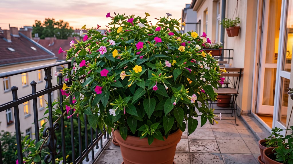 Cuál es y cómo cuidar la flor que se abre por la tarde y perfuma el balcón al anochecer