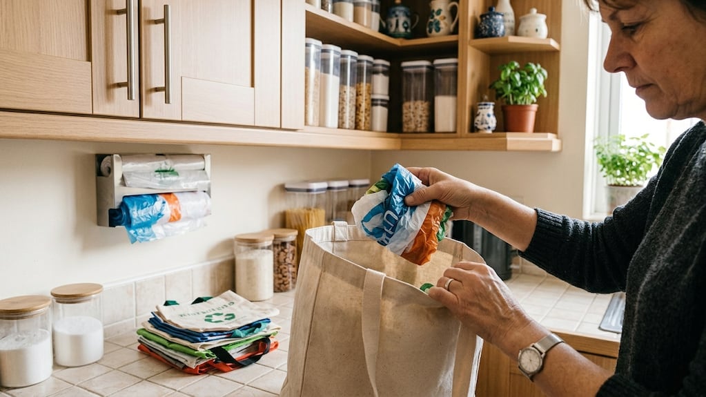 La psicología afirma que quienes guardan las bolsas de plástico dentro de otras bolsas más grandes no sólo son ahorrativas sino también organizativas y les gusta mantener el control