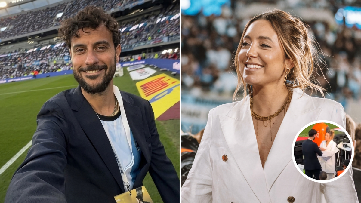 Agarraron infraganti a Sofi Martínez y Diego Leuco en la despedida de Messi: “Mirá cómo lo...”
