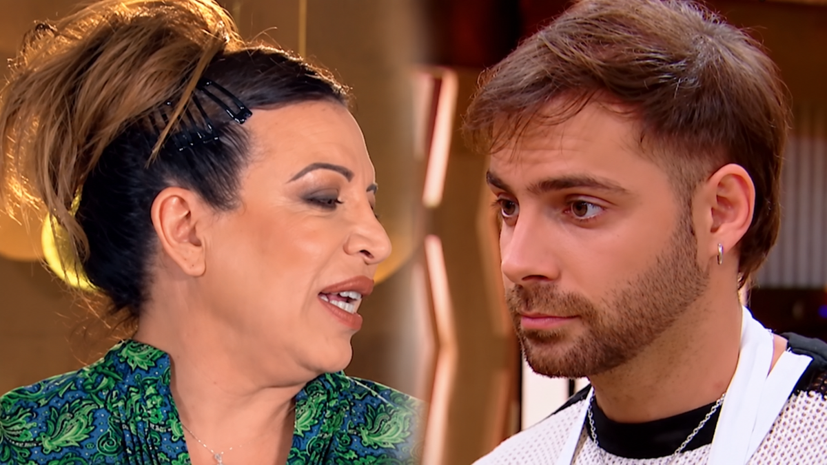 Lizy Tagliani le puso los puntos a Grego Rossello en MasterChef y lo trató de lo peor: "Este..."