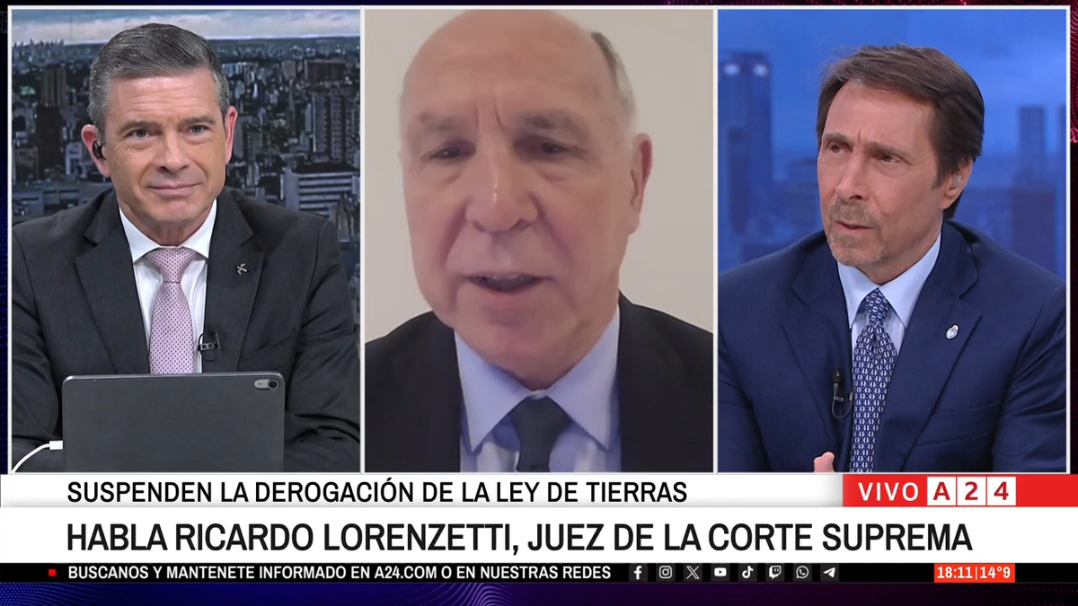 Lorenzetti tras la cautelar por la ley de Tierras: “La Corte siempre defendió la protección de los recursos naturales”