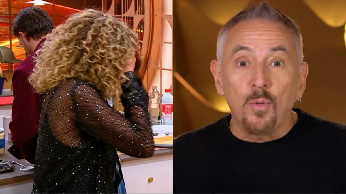 La advertencia de Maru Botana a Alejandro Lerner en MasterChef Celebrity que terminó en un inesperado accidente