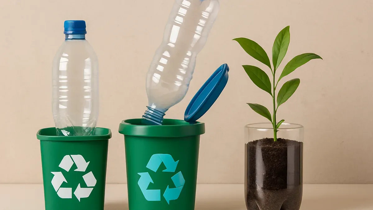 Botellas de plástico: 3 formas simples de reciclarlas y darles una segunda vida
