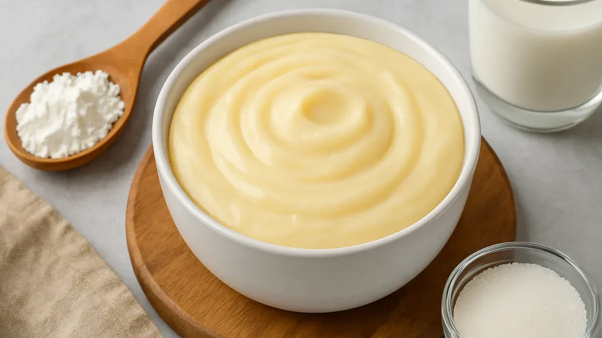 Postre de maicena casero: cómo lograr una crema suave con pocos ingredientes