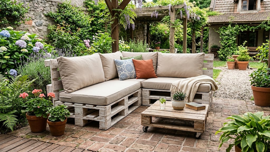 No tires los pallets de madera viejos, son un tesoro: cómo transformarlos en un sillón de jardín para tener más comodidad en el patio