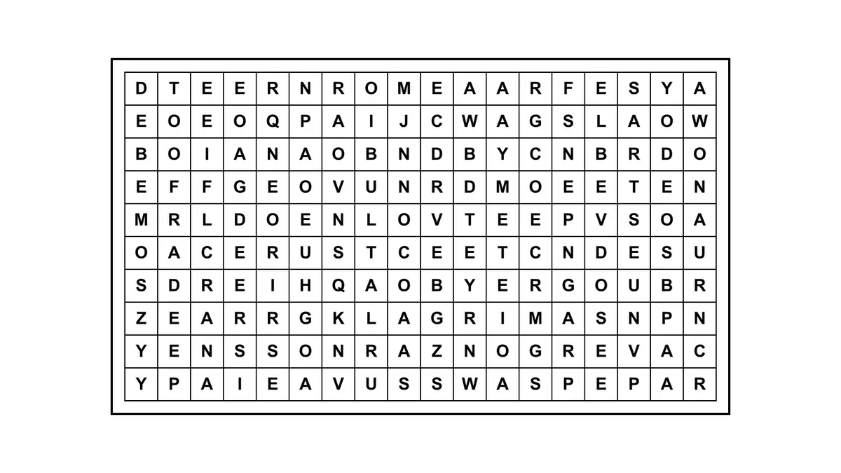 Encontrá la frase escondida: una sopa de letras con una cita célebre para descifrar
