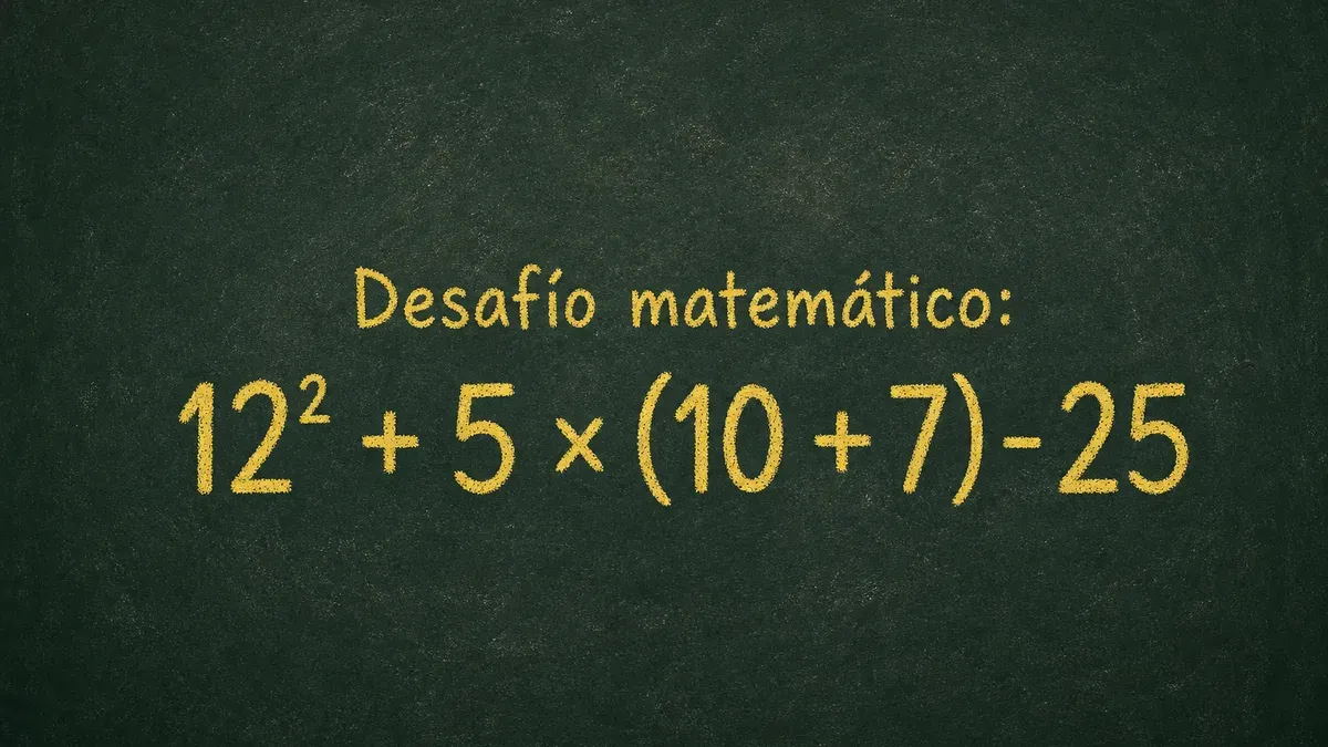 Desafío Matemático: ¿podés descifrar esta operación con exponentes antes de seguir leyendo?