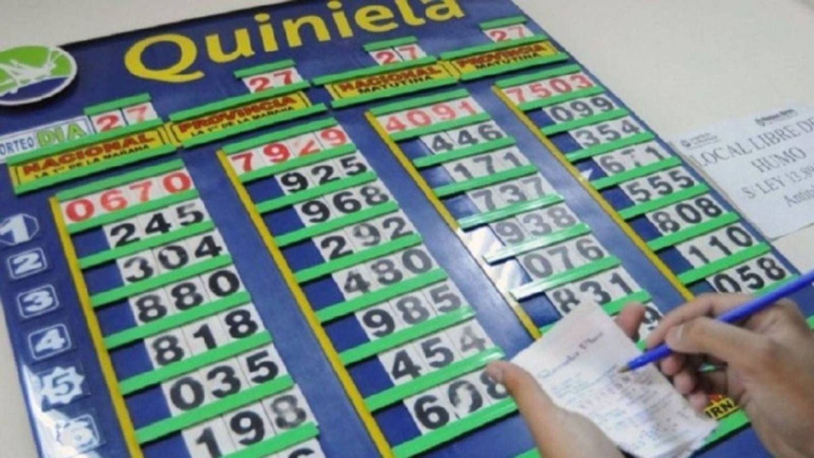 Quiniela de hoy: resultados de los sorteos en Nacional, Provincia y Santa Fe este lunes, 5 de octubre