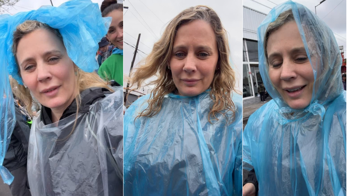 Rocío Marengo peregrinó a Luján bajo la lluvia para cumplir una promesa: "Voy a agradecer que..."