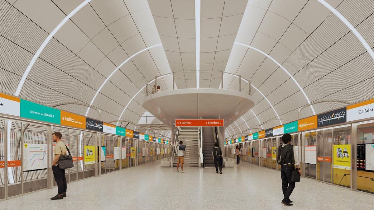 Jorge Macri anunció la licitación de la Línea F del subte: unirá Barracas con Palermo