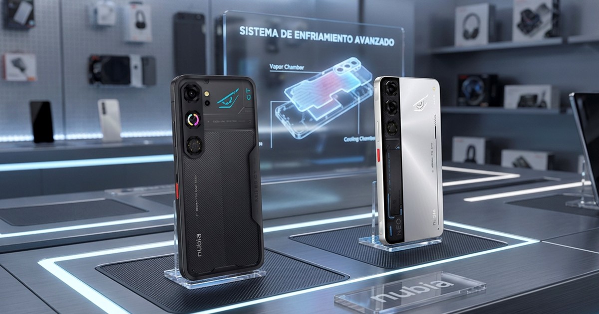 Nubia lanzó dos celulares gaming a precios competitivos, con refrigeración activa y baterías de gran capacidad