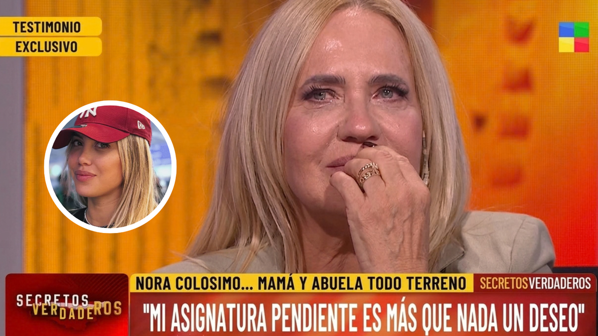 Nora Colosimo lloró al hablar de Wanda Nara y confesó su mayor deseo: “Que mi hija...”